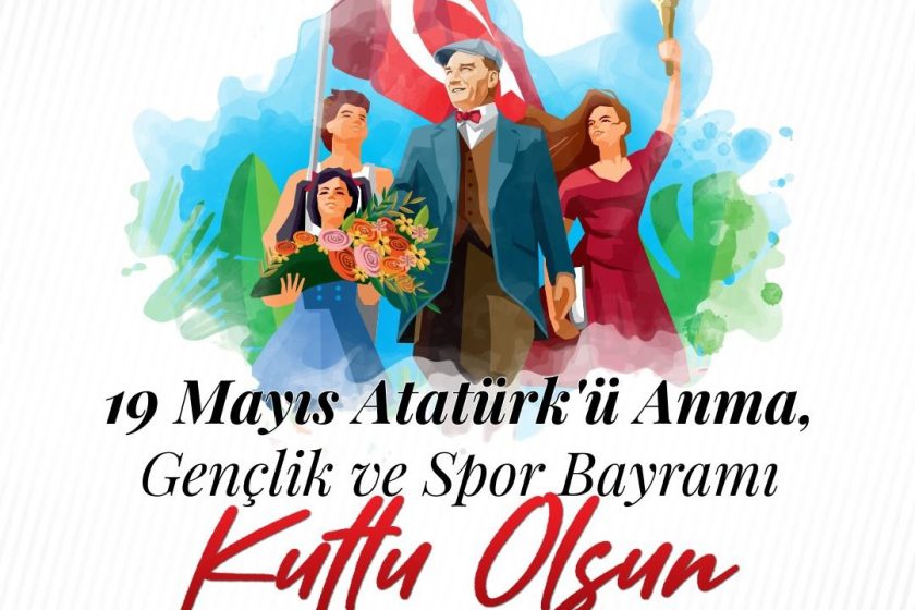 19 Mayıs Atatürk’ü anma Gençlik ve Spor Bayramımız kutlu olsun